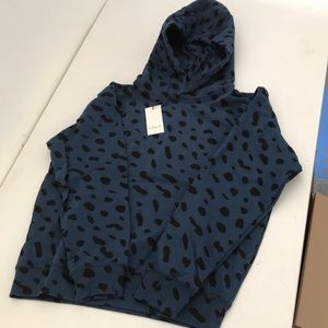 Clare V Cheetah Print Sweatshirt